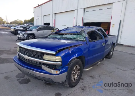 2002 Chevrolet Silverado 1500 Ls from USA, damaged, VIN 2GCEC19V321329784